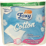 foxy cotton igienica 5 veli pz.4                            