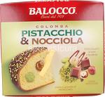 balocco colomba pistacchio & nocciola gr.750