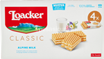 loacker wafer multi milk gr.45x4                            