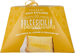 pandoro con crema al limone dolcesicilia dais - 750 gr