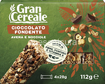 mulino b. barrette di cereali cioccolato avena e nocciole 125 grammi