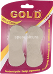 gold salvacalze cuscinetti pelle misura unica