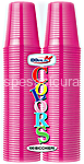 dopla bicchiere r. fucsia ml.200 pz.100