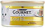 gourmet gold gatto pate'c/pollo.gr.85                       