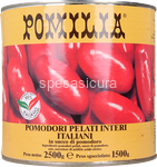 pomodori pelati pomilia pomodori italiani interi in succo di pomodoro - 2,55 kg
