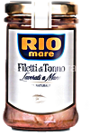 filetti di tonno al naturale rio mare in vasetto di vetro - 250 gr