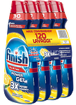 finish powergel detersivo lavastoviglie al limone,  gel lavastoviglie,