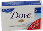 dove sapone esfoliante gr.100 x 2                           