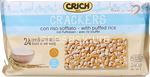crackers crich con riso soffiato - 240 gr