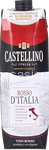 castellino vino rosso brick ml.1000