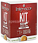 intenso caffe' 50 cialde forte kit gr 600