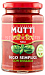 mutti sugo rossoro con basilico gr 280