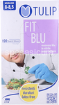 tulip blue nit.guanti monouso pz 100 l