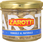 zarotti vongole al naturale vasetto gr 110