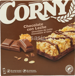 corny barrette cereali cioccolato al latte 6x25gr