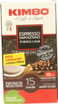 kimbo caffe' 15 cialde espresso napoletano formula bar