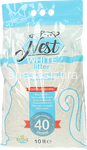 nest white lettiera bentonite litter 10 litri