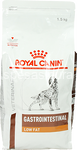 royal canin veterinary diet secco cane  gastrointestinal low fat 1,5kg