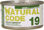 natural code 19 pollo e asparagi gr.85