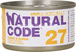 natural code 27 tonno e surimi gr.85