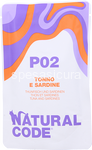 natural code p02 tonno e sardine gr.70