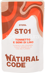 natural code steril st01 tonnetto e semi di lino gr.70