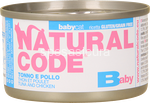 natural code kitten baby tonno e pollo gr.85