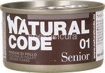 natural code senior 01 fiocchi di pollo  gr.85