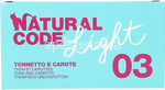 natural code light 03 tonnetto e carote gr. 280 (70gr.x4)