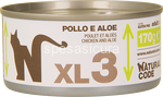 natural code xl3 pollo e aloe gr.170