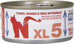 natural code xl5 tonno, manzo e riso integrale gr.170