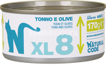 natural code xl8 tonno e olive gr.170