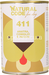 natural code 411 anatra, coniglio e patate gr.400