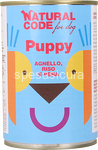 natural code puppy agnello, riso e pera gr. 400