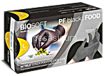 biosoft guanti nitrile nero l pz.100