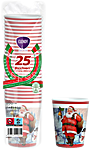 clendy 25 bicch.carta babbo natale 200 cc