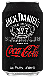 coca cola e jack daniels  ml.330                            