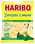 haribo caramelle zenzero/limone gr.150