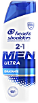 head & shou. shampoo men 2in1 idratante 250ml.
