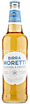 moretti birra filtrata a freddo ml.500                      