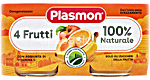 plasmon omo frutta 4 frutti gr.80x2