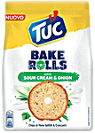 tuc bake rolls sour cream & onion gr.150