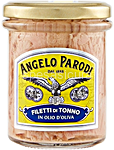 angelo parodi tonno filetti olio oliva vaso gr 130