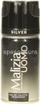 malizia deo spray uomo silver ml.150
