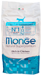 monge natural pollo kitten gattini 1/2 mesi kg10