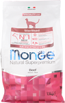 monge sterilised gatto monoprotein manzo 1,5 kg
