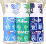 saugella younique bundle - dermoliquido 200ml + attiva 200ml + idraser
