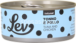 lev lattine umido kitten 100% naturale tonno e pollo 140gr 