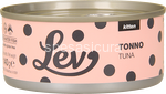 lev lattine umido kitten 100% naturale tonno 140gr 