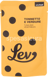 lev bustine umido gatto 100% naturale tonnetto e verdure 60 gr 